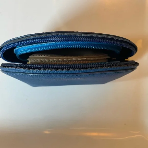 HENRI BENDEL West 57th Scallop Cosmetic Bag Nesting Trio Coin Purse Set | NWOT - Picture 6 of 7